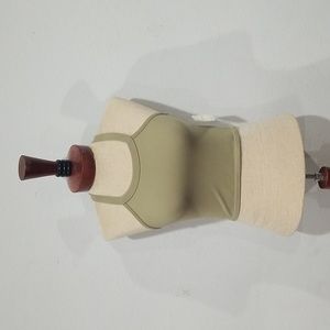 Intimately Free People Cropped Tank Top Size M/L Olive Green